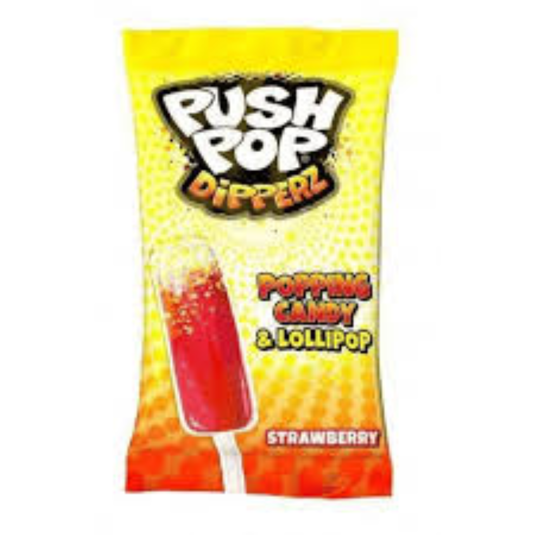 PUSH POP DIPPERZ STRAWBERRY 12G